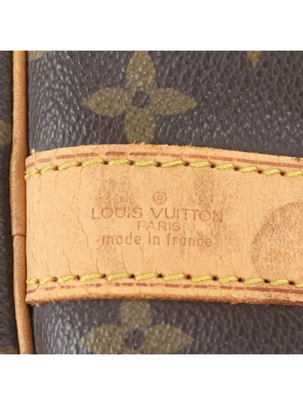 Louis Vuitton Monogram Keepall Bandouliere 60 Leather 2-Way Boston Bag Crossbody
